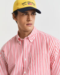 Camicia Heritage a maniche corte in popeline relaxed fit