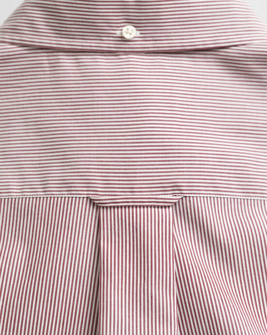 Camicia classica in popeline a righe Banker regular fit