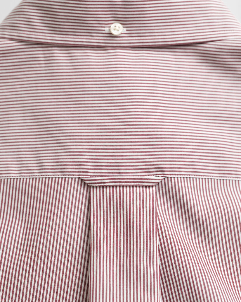 Camicia classica in popeline a righe Banker regular fit