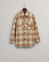 Camicia giacca a quadri relaxed fit