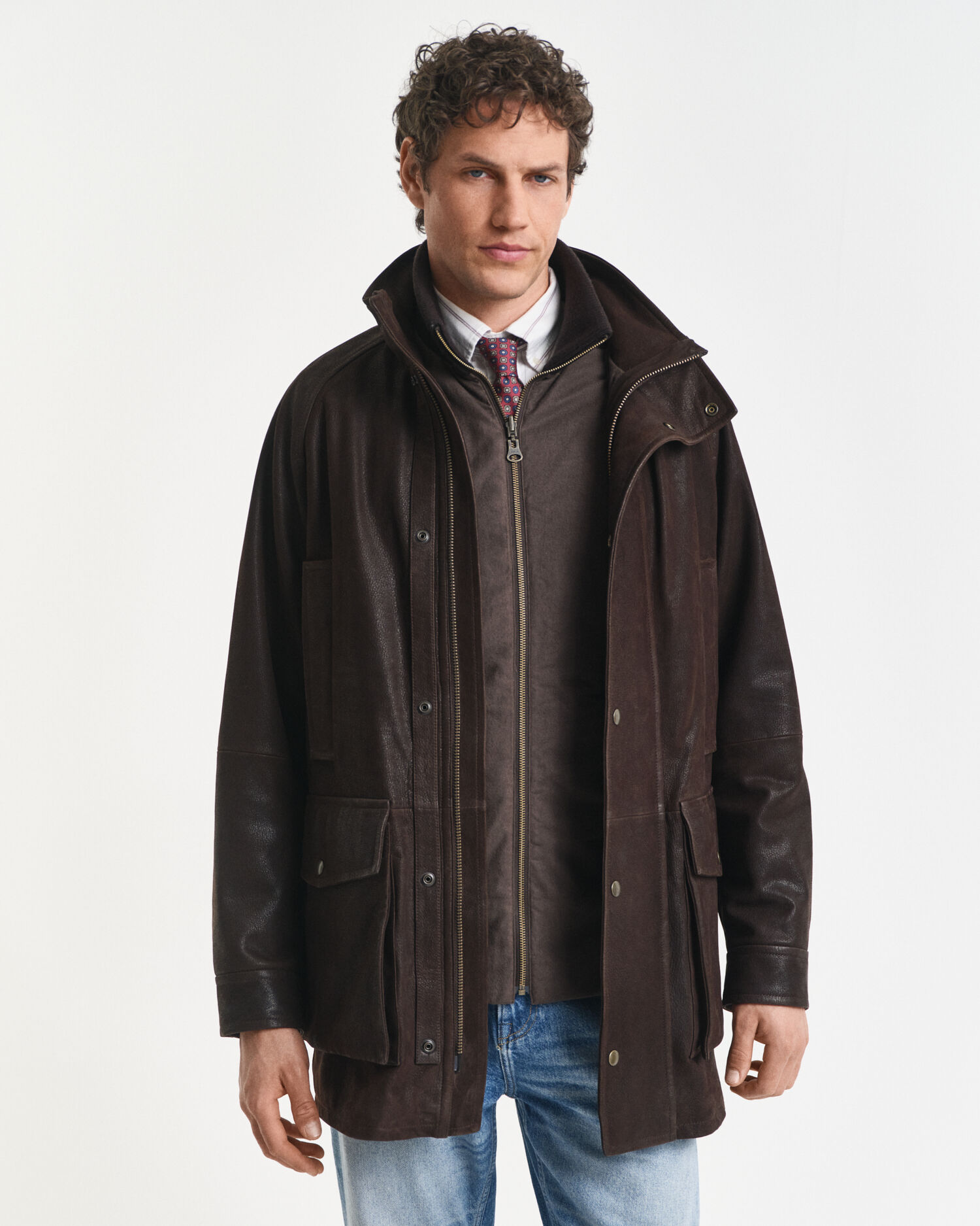 Giacca Decker in nabuk