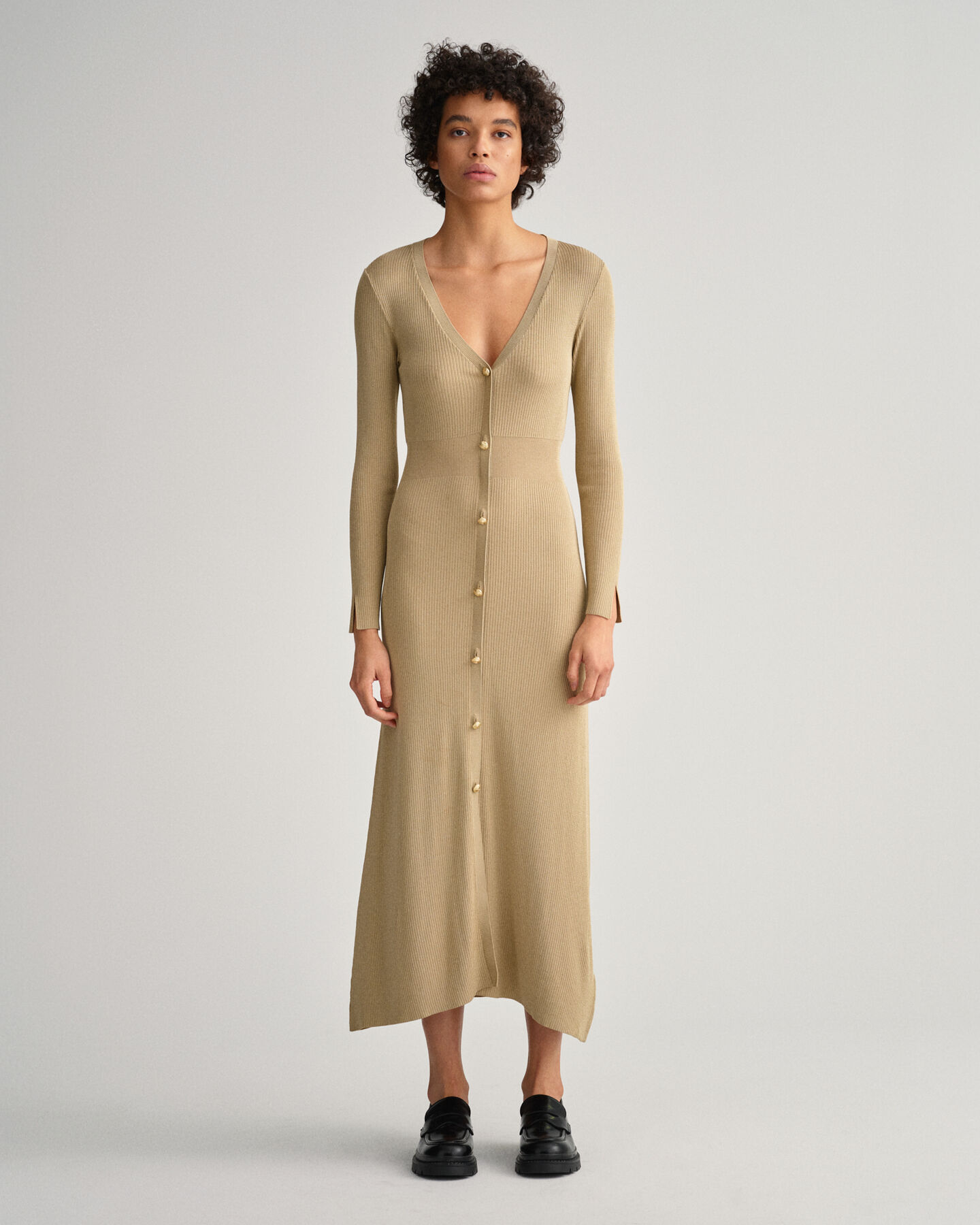 Abito cardigan a coste