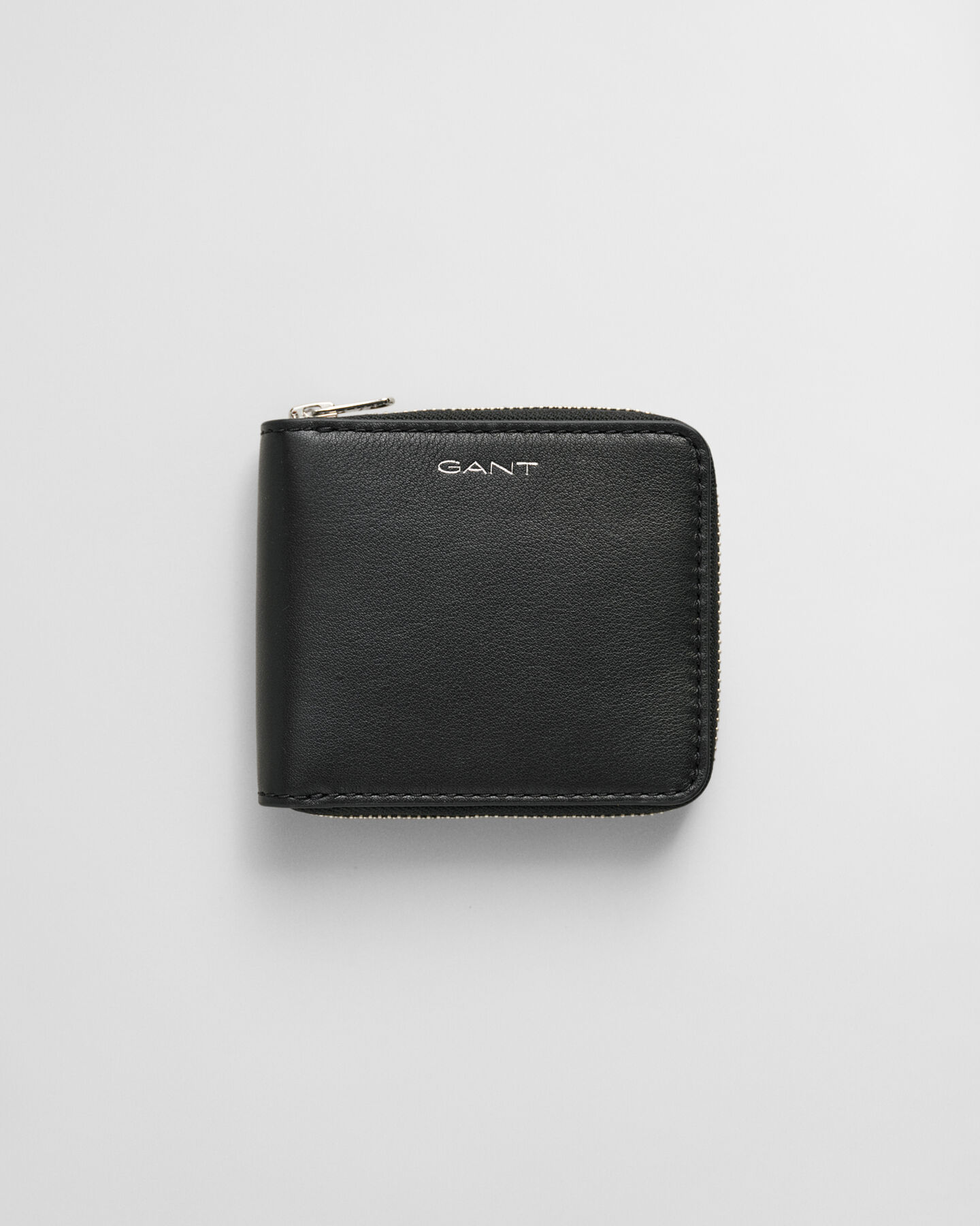 Portafoglio in pelle con zip