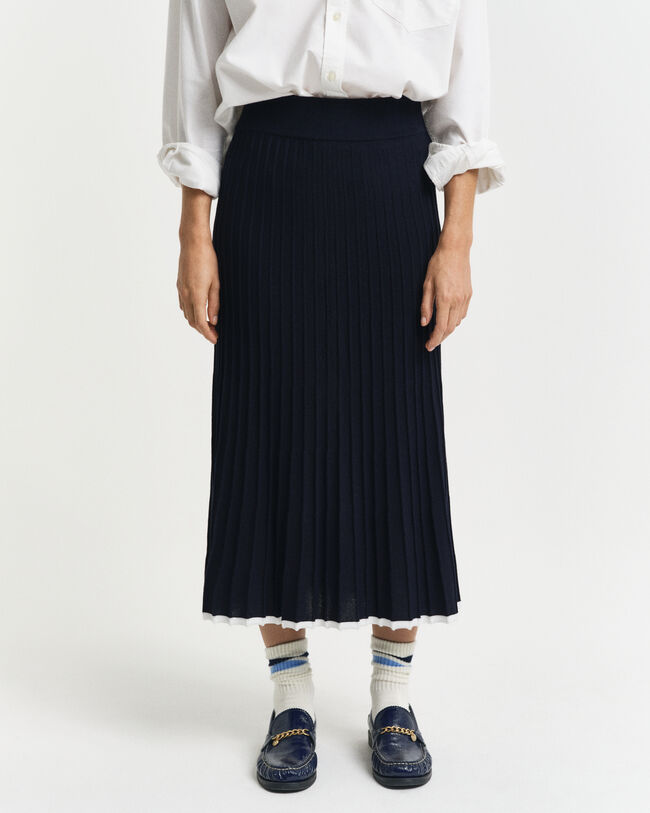 Gonna in maglia di viscosa