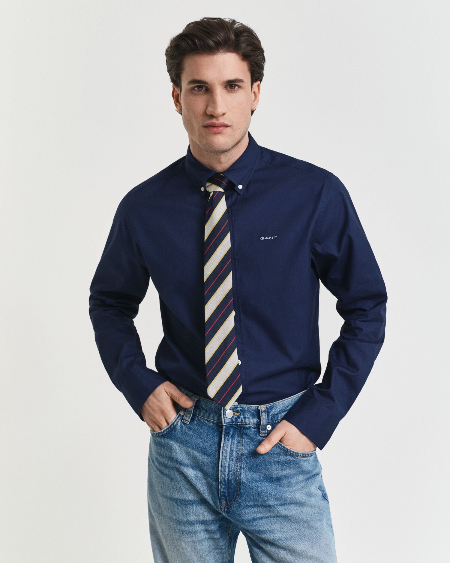 Camicia Oxford pinpoint regular fit