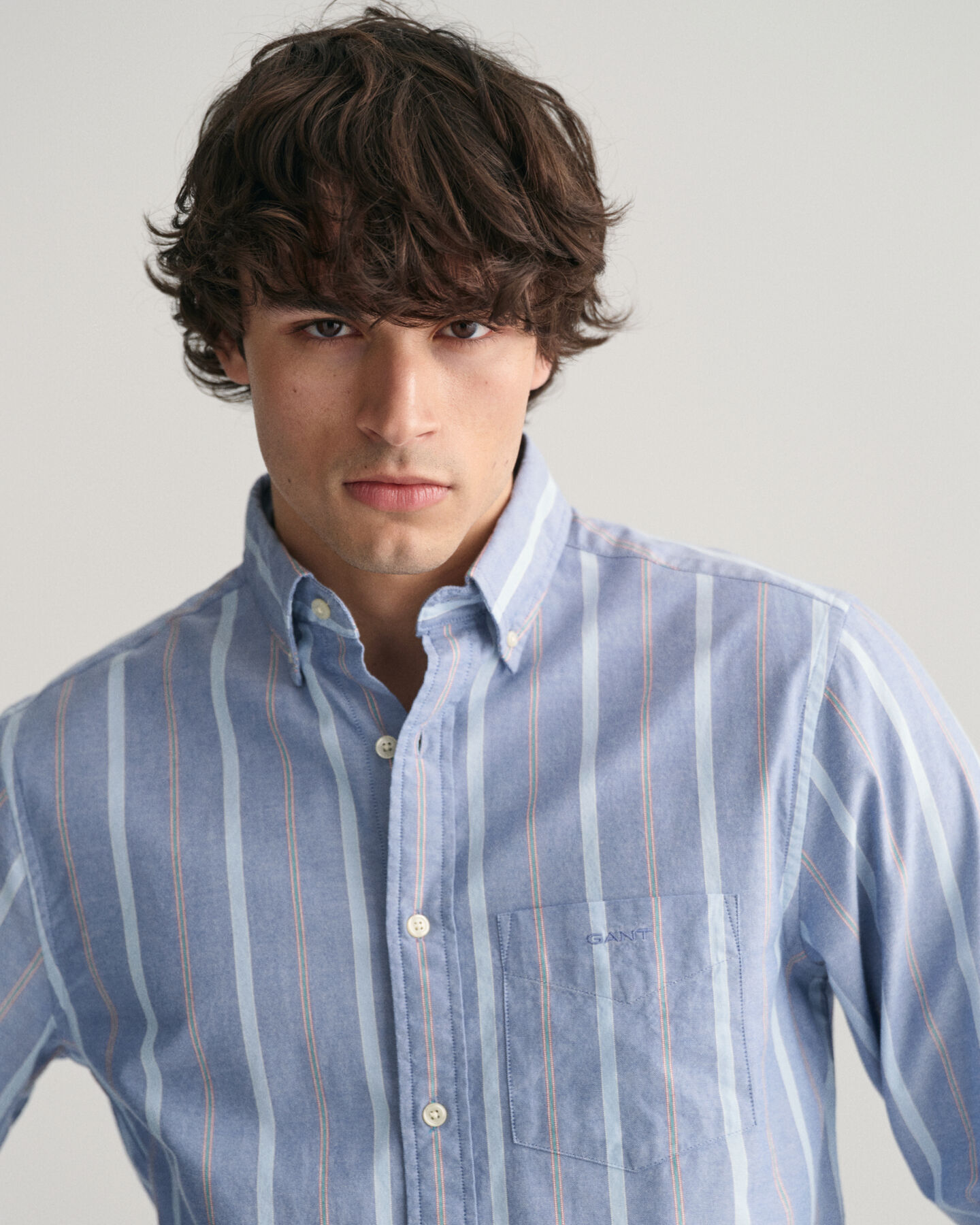 Camicia Archive Oxford a righe regular fit 