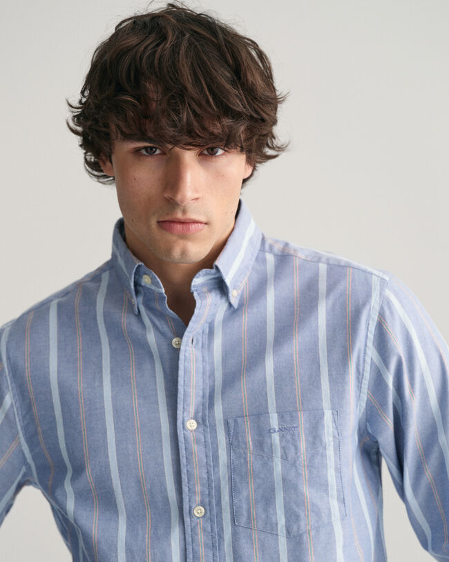 Camicia Archive Oxford a righe regular fit 