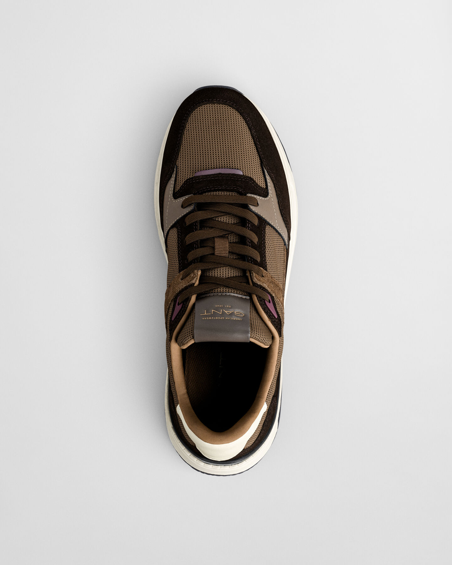 Sneakers Jeuton in camoscio e rete