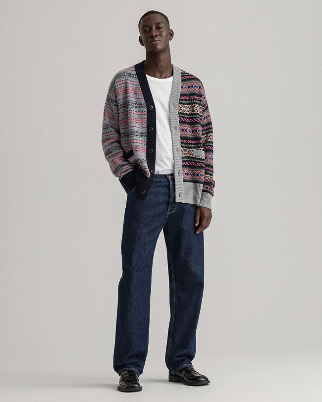 Cardigan Fair Isle REMAKE