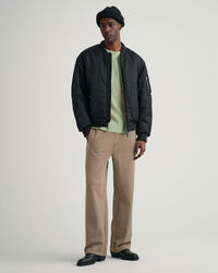 Maglia girocollo in misto lana d&rsquo;alpaca