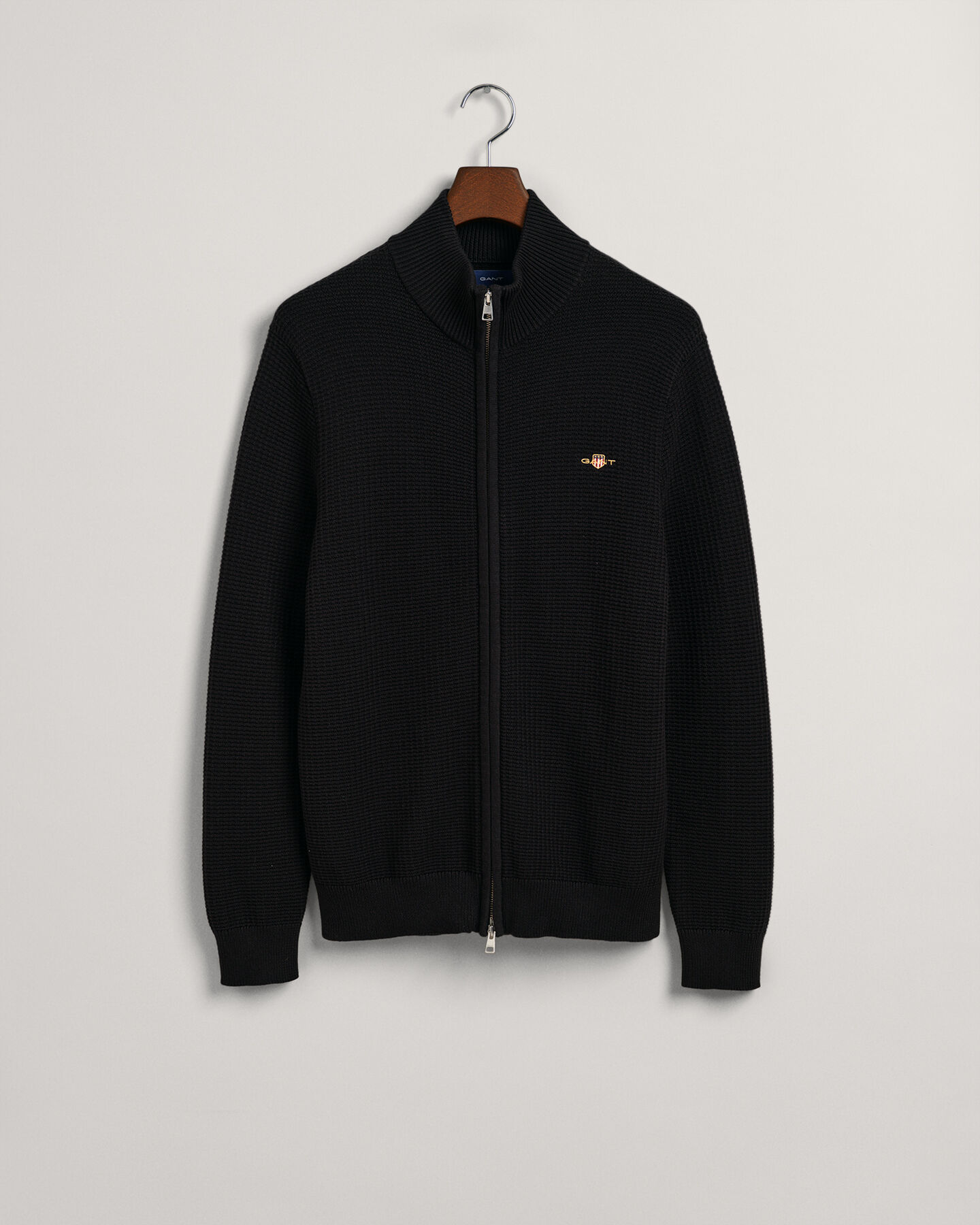 Cardigan in cotone testurizzato