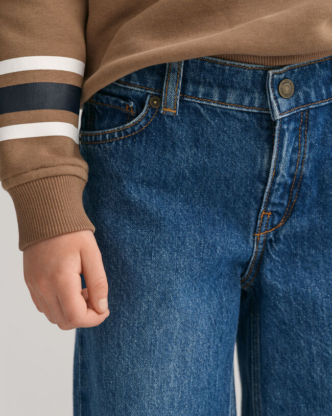 Jeans a gamba larga Girls