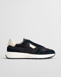 Sneakers Beywin in camoscio e nylon