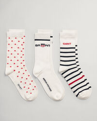 Confezione da 3 paia di calzini Retro Shield