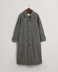 Cappotto in lana Balmacaan