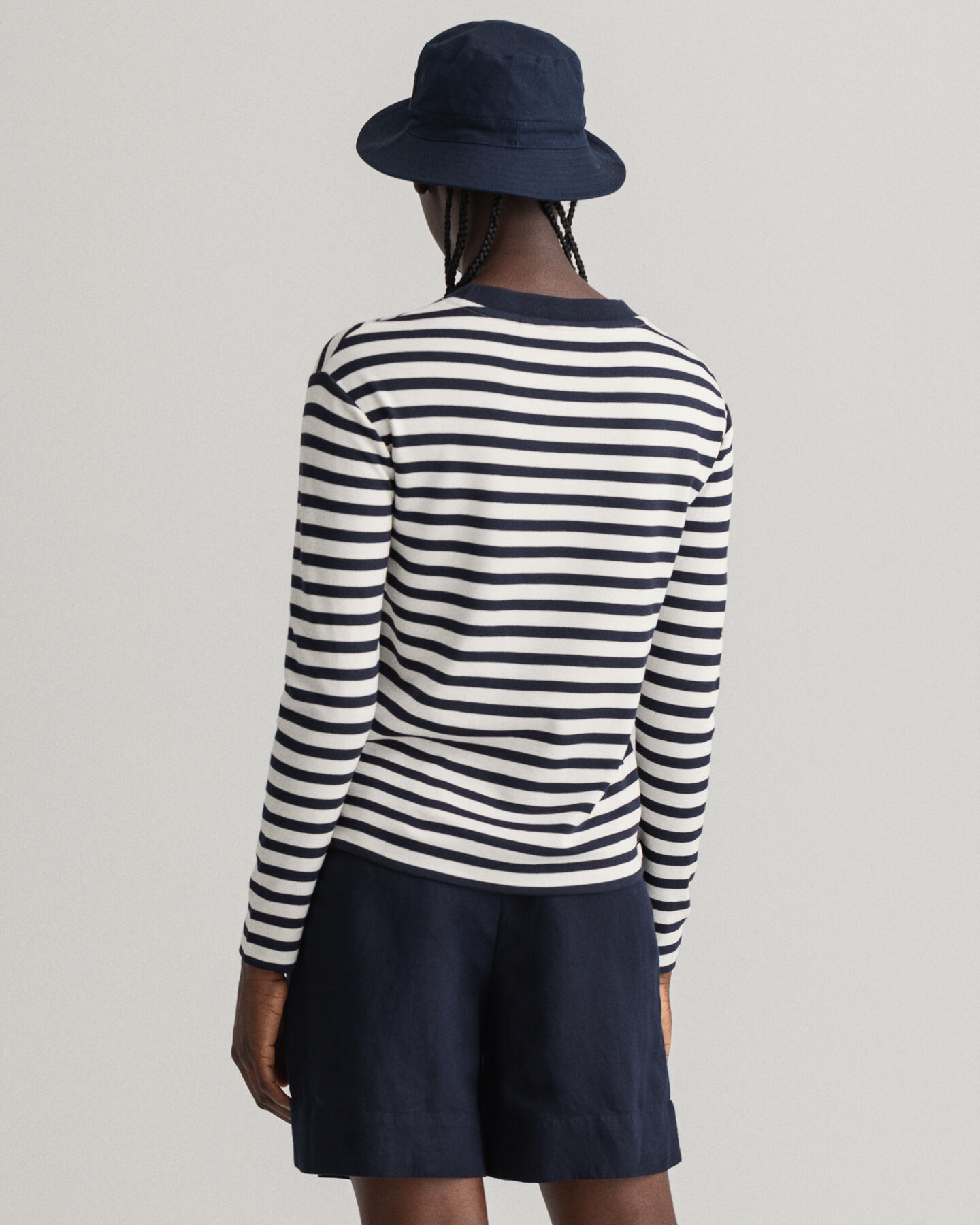 T-shirt a righe Icon G