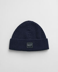Berretto in cotone a coste