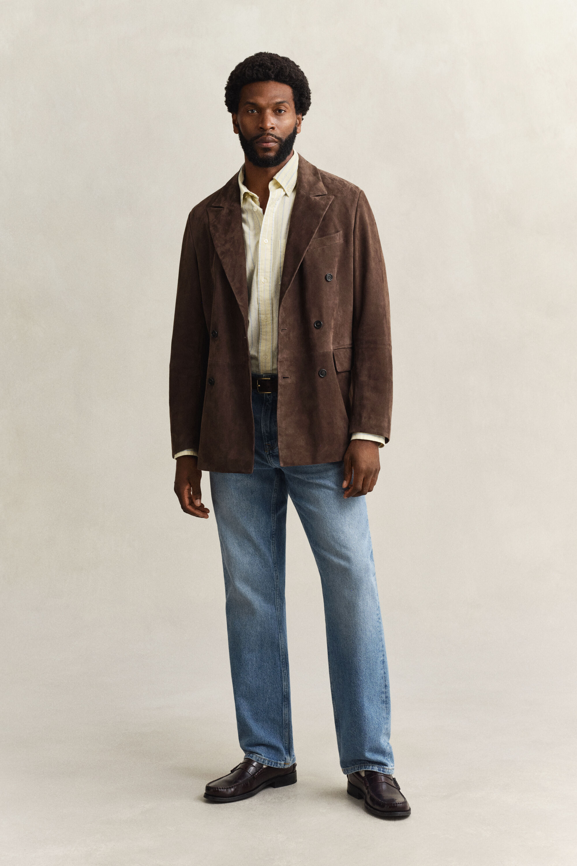 Camicia Oxford classica a righe