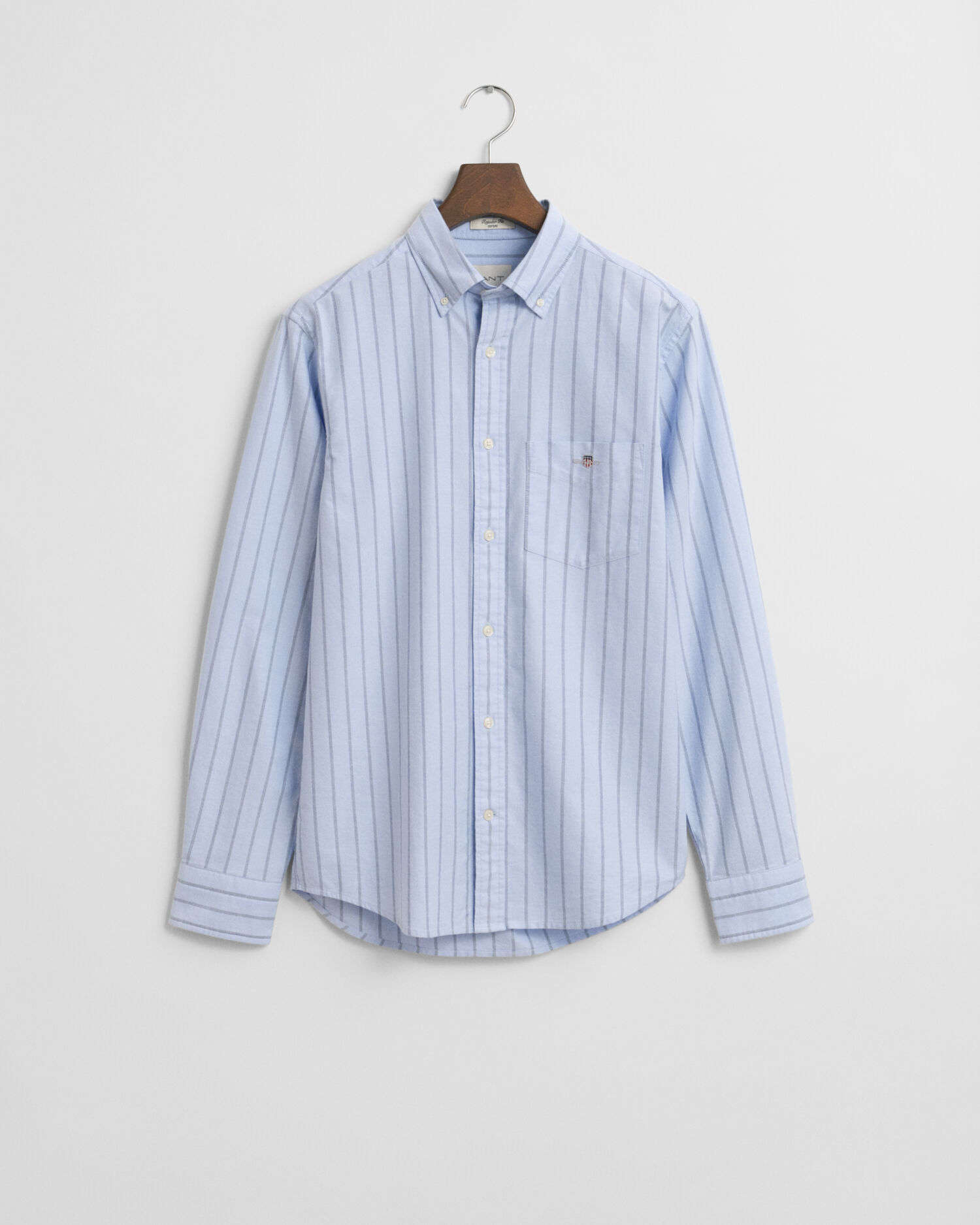 Camicia Oxford classica a righe regular fit