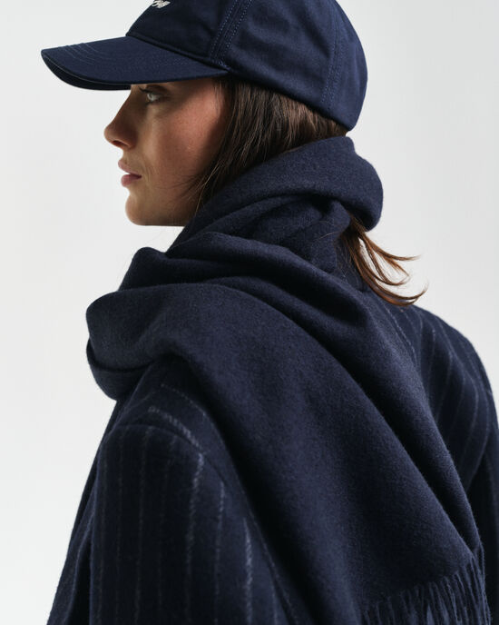 Sciarpa in lana intrecciata