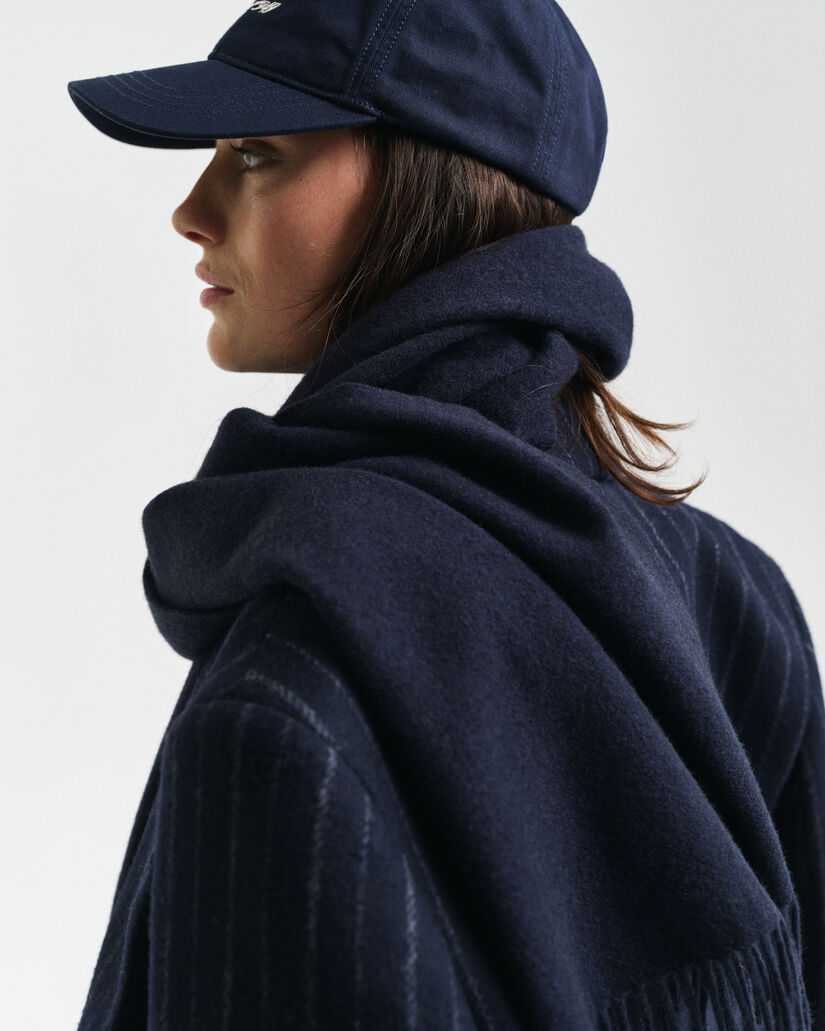 Sciarpa in lana intrecciata