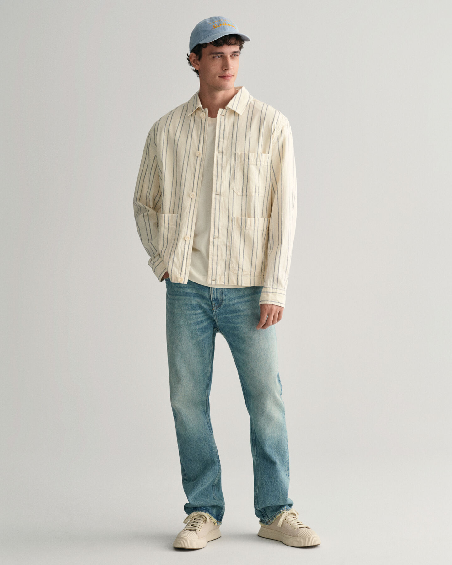 Camicia giacca a righe