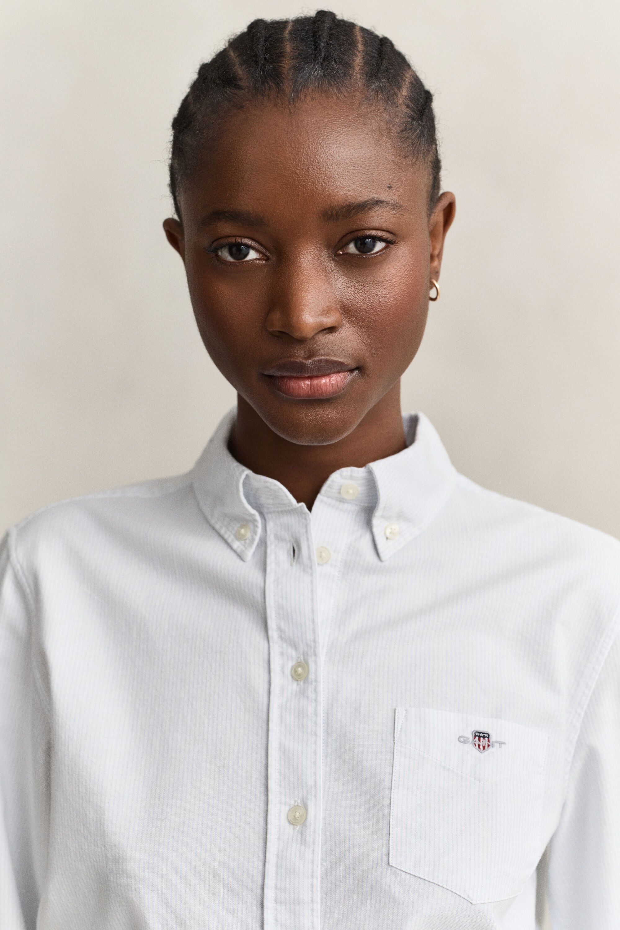 Camicia Oxford classica a righe