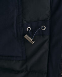 Giacca Field in flanella imbottita