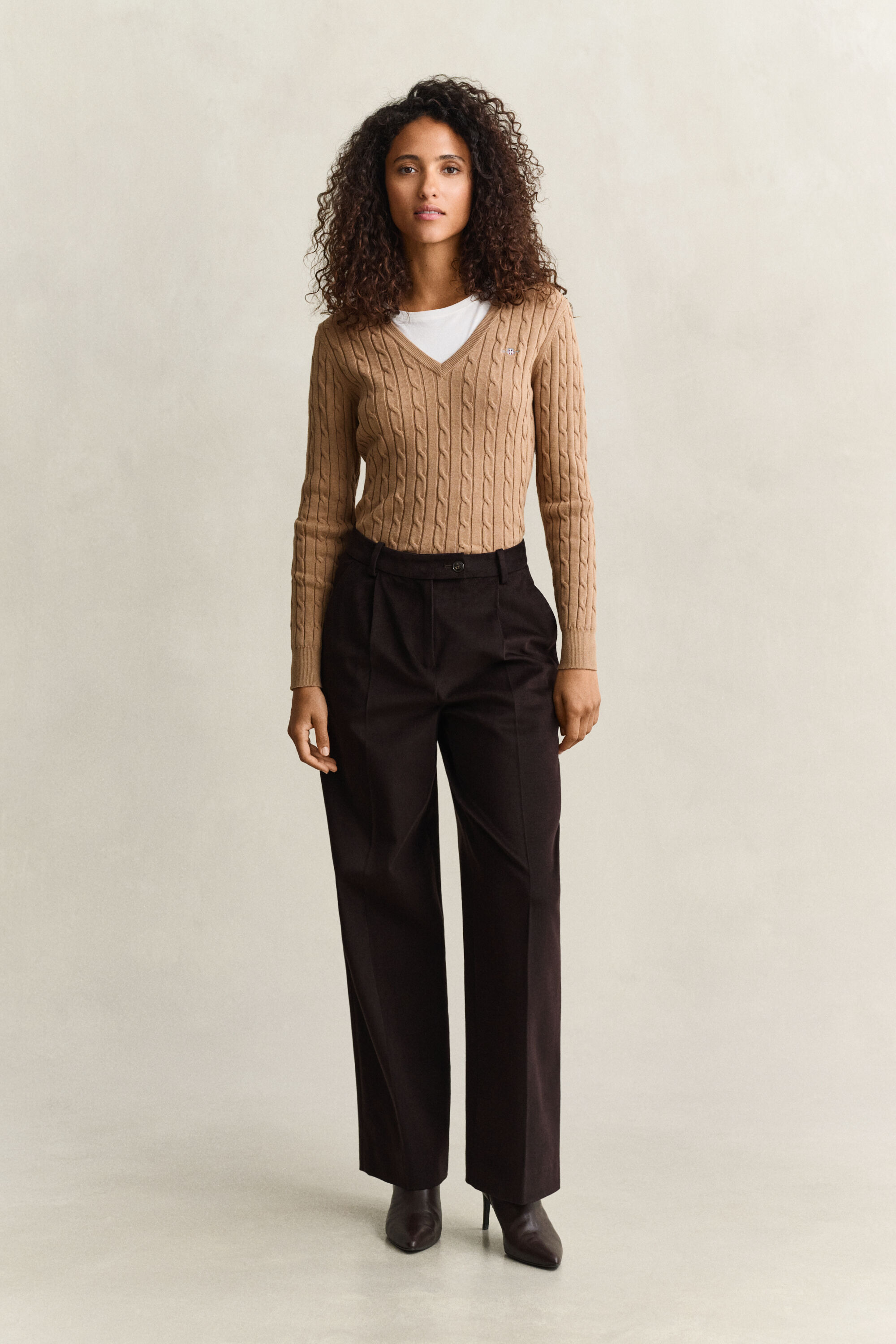 Pantaloni in twill di velluto