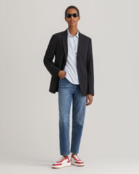 Camicia in broadcloth a righe regular fit