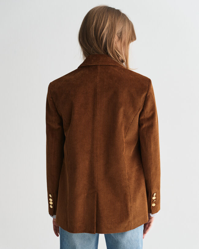 Blazer in velluto a coste regular fit