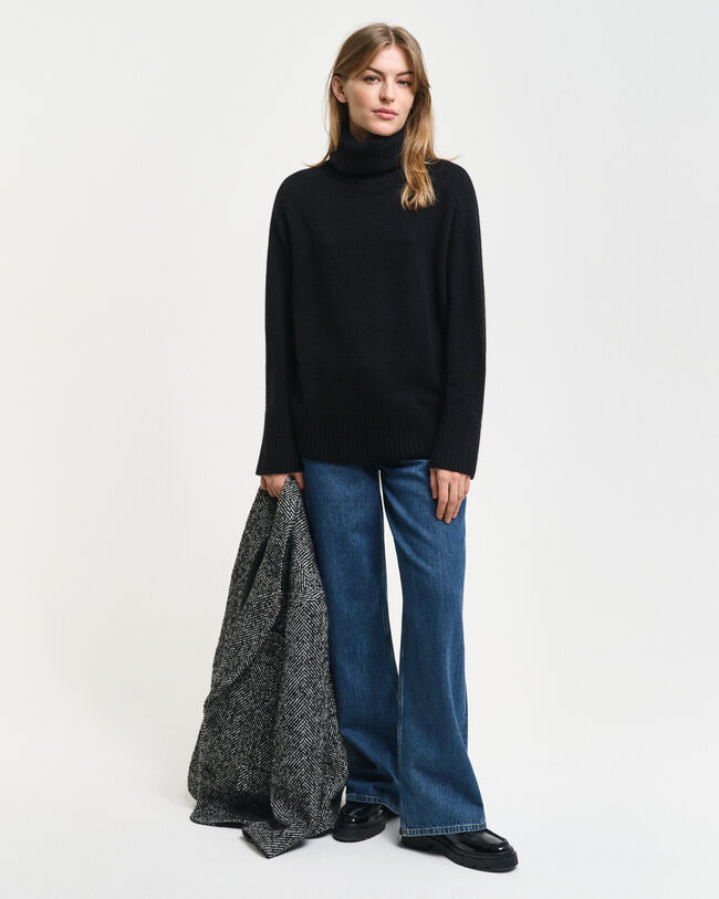 Maglia a collo alto in cashmere