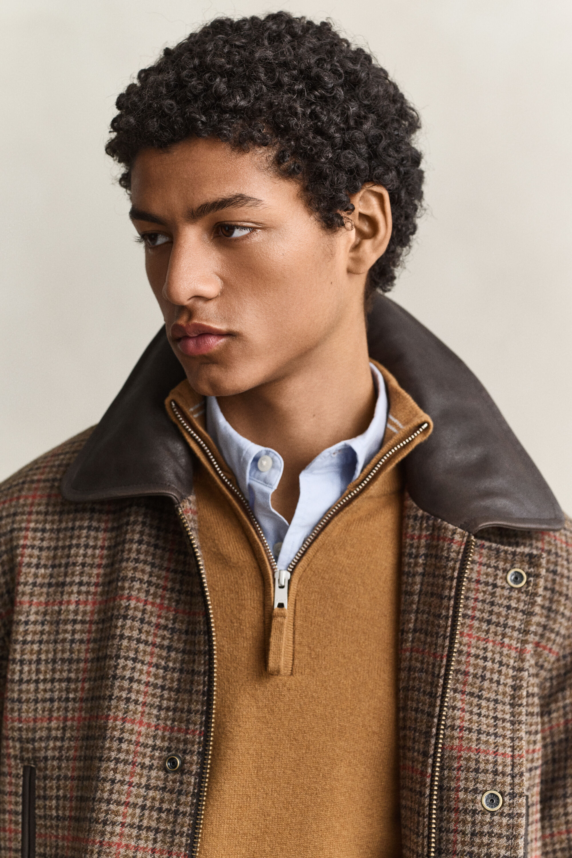 Giacca Decker in tweed britannico