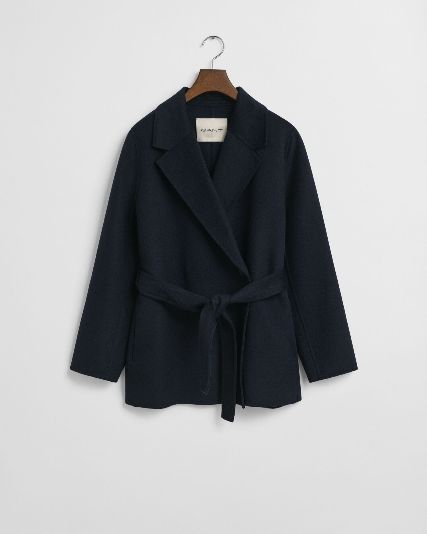 Giacca cucita a mano con cintura