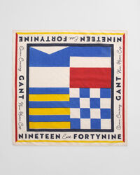 Bandana di cotone con codice nautico