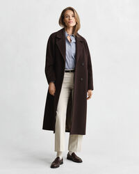 Camicia in popeline a righe regular fit