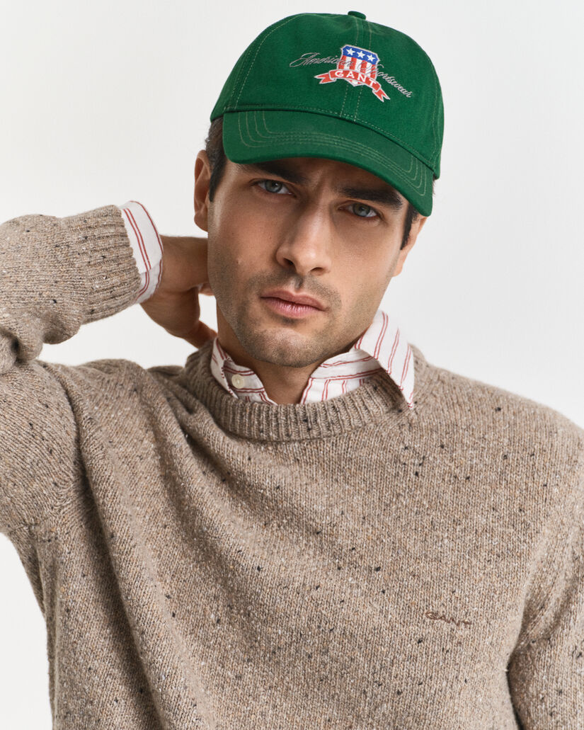 Maglia girocollo in misto lana Nepps