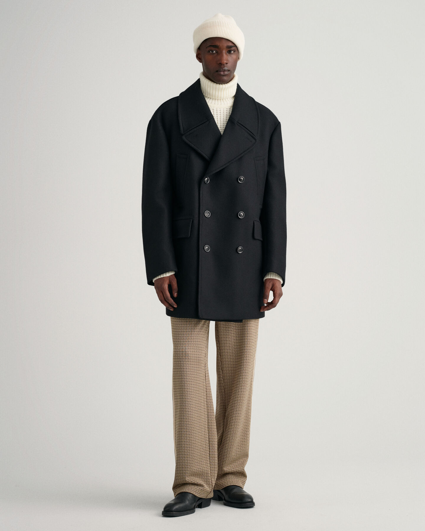 Cappotto in lana oversize