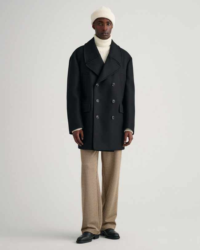 Cappotto in lana oversize