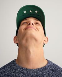 Capellino in twill Retro Shield