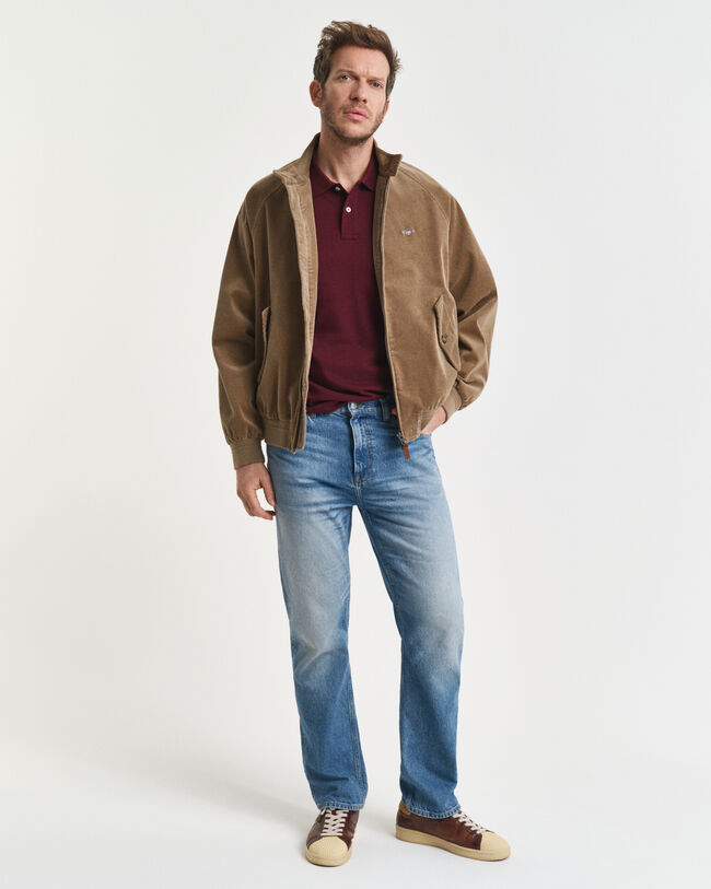 Polo Shield in piqué regular fit