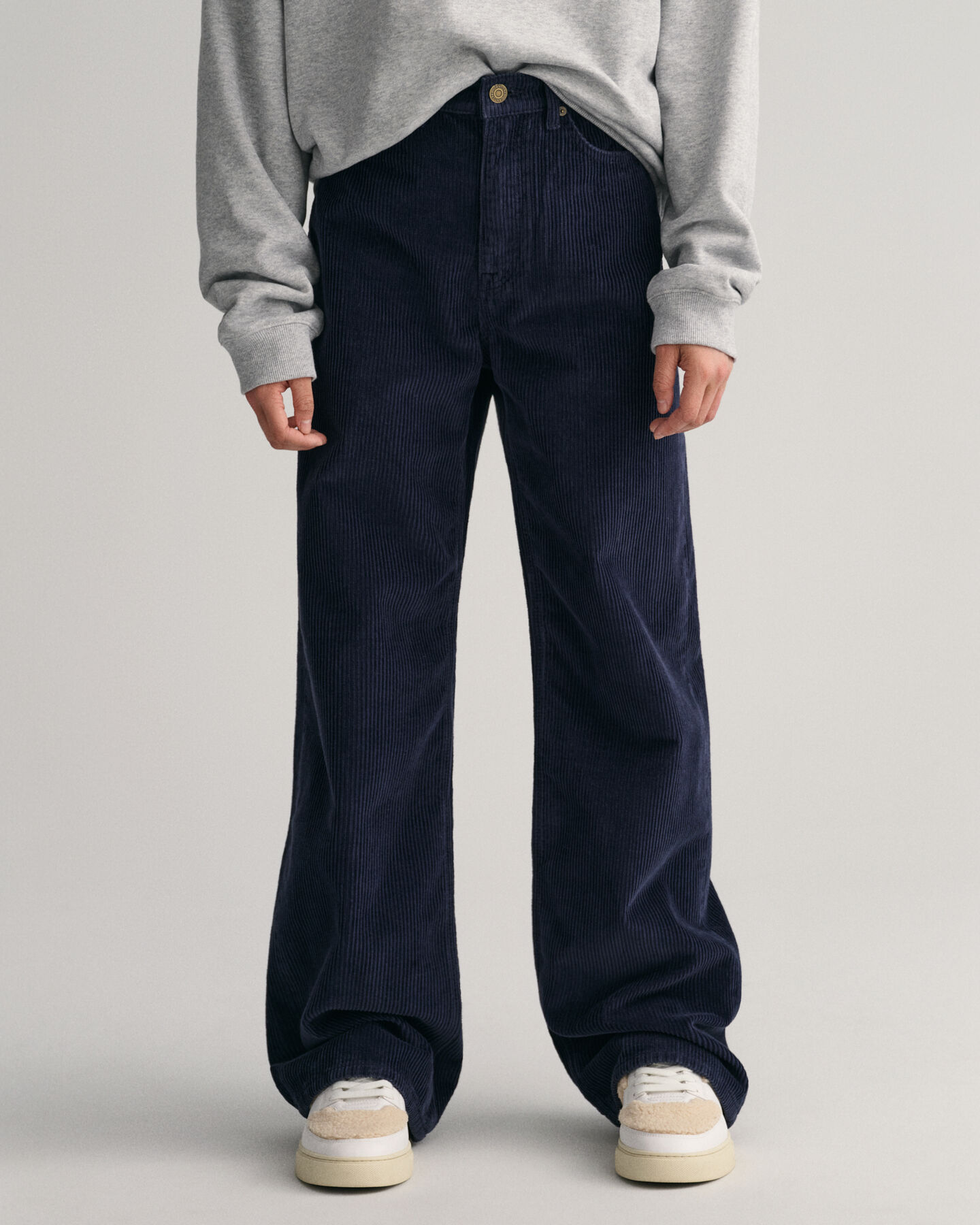 Pantaloni in velluto a coste e gamba larga Teen Girls