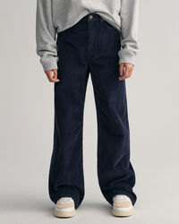 Pantaloni in velluto a coste e gamba larga Teen Girls