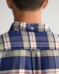 Camicia a quadri in flanella regular fit