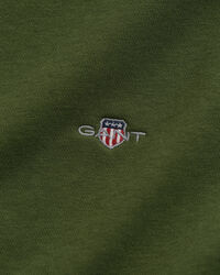 Felpa Shield con zip corta