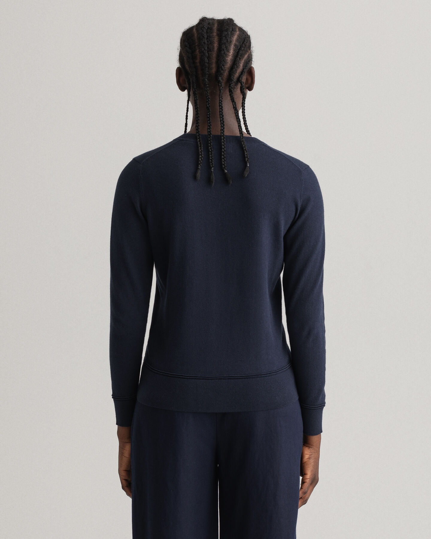 Maglia girocollo in cotone leggero