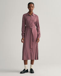 Abito chemisier Geometric slim fit