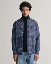 Camicia Jasp&eacute; Yarn Gingham regular fit