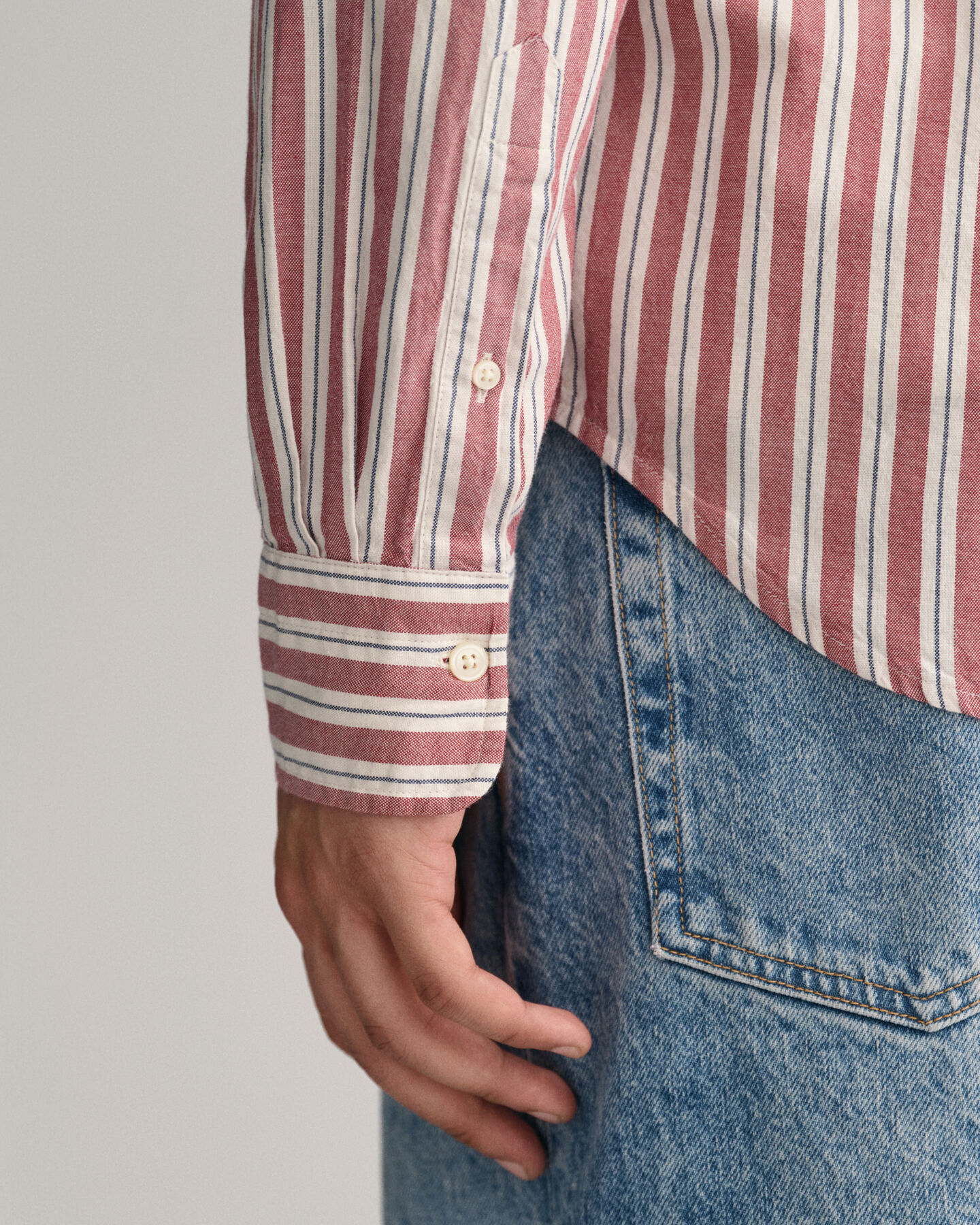 Camicia Archive Oxford a righe regular fit