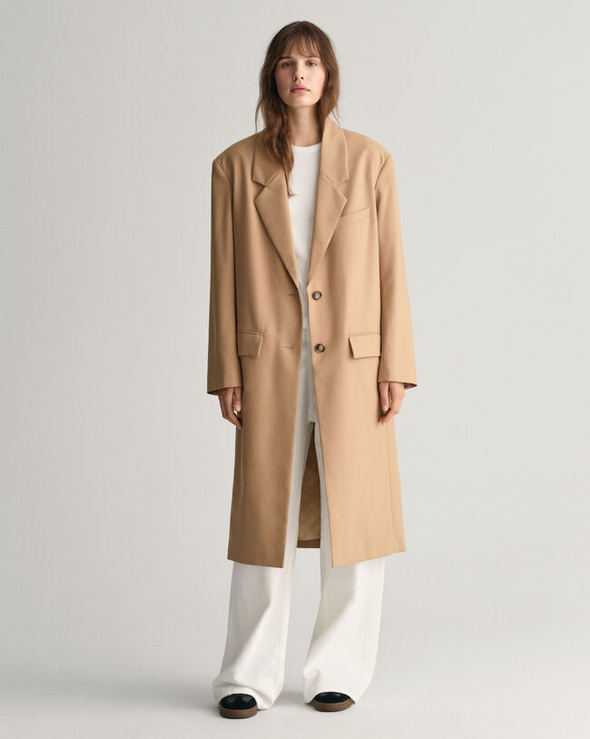 Cappotto oversize Fluid